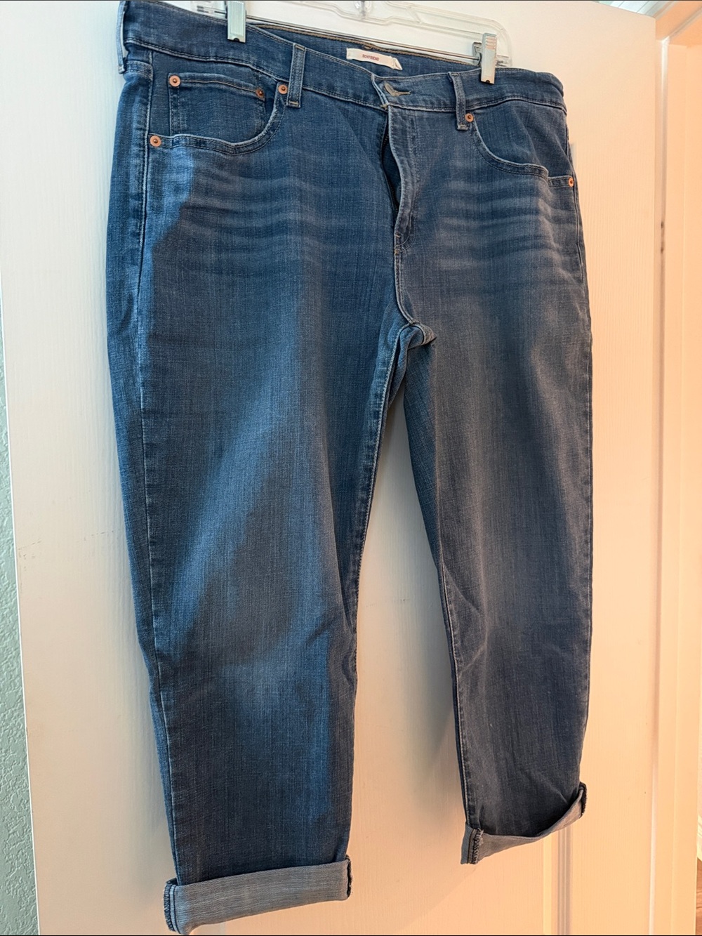 Levi's | Women's Blue Denim Boyfriend Jeans
